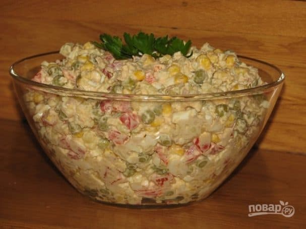 Tuna and egg salad