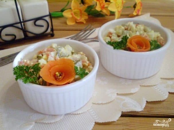 Salad for rice