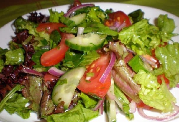 Salad for roasted chicken