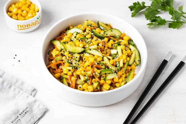 Салат с кукурузой