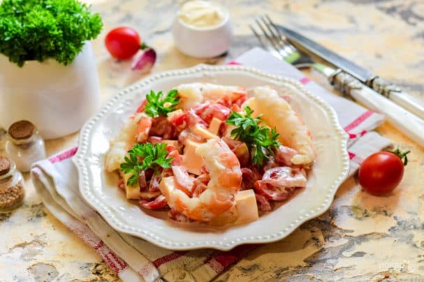 Shrimp salad