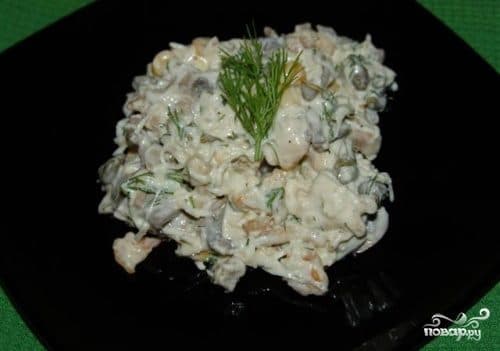 Салат с кукурузой
