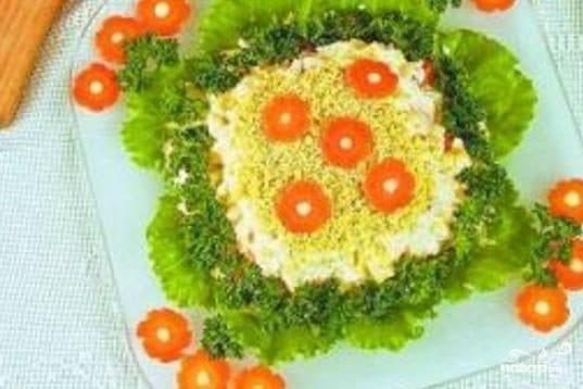 Салата з лосасем