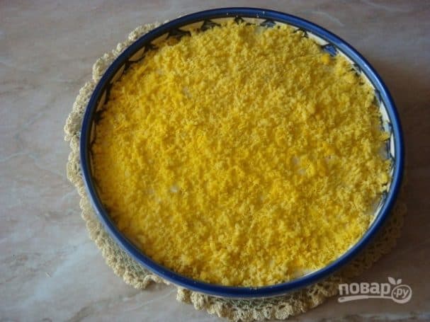 Салат з м'ясом креля