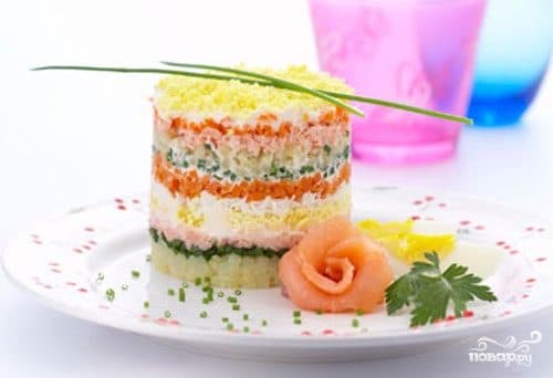 Salmon salad