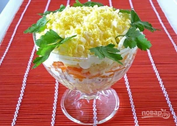 Салат з маслам сметанковым