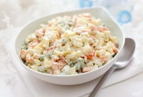Classic meat salad