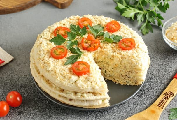 Салат с тунцом