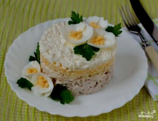 Салат з сиром