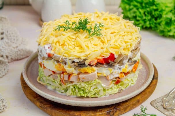 Салат з пекінскай капустай