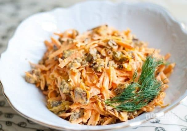 Салат с мясом