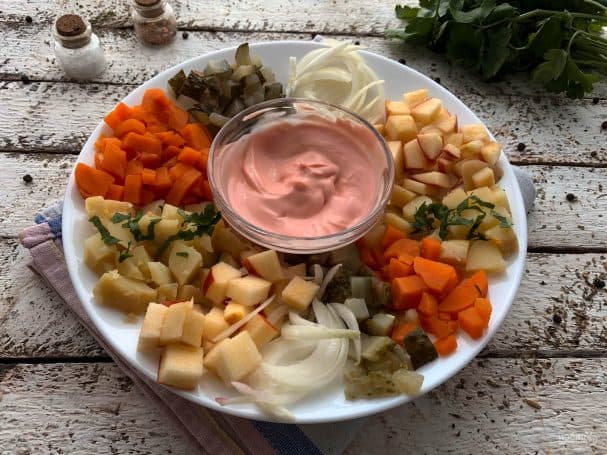 Салат на святочны стол