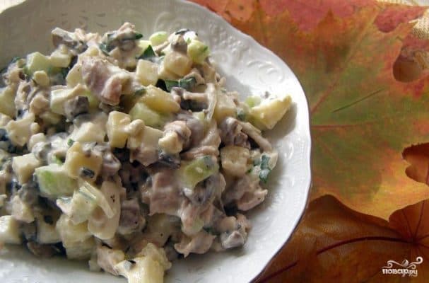 Mushroom salad