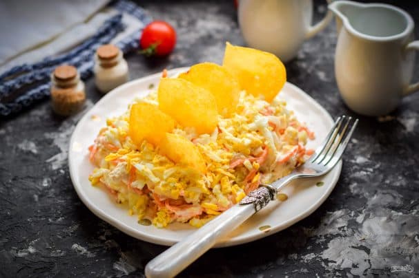 Салат с картошкой