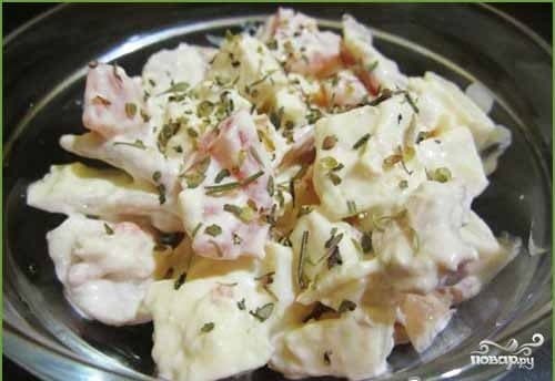 Spicy chicken salad