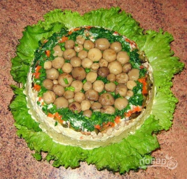 Mushroom salad