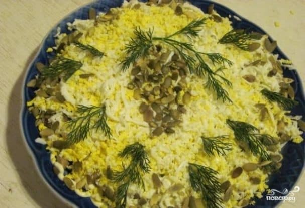 Салат з чорнаслівам