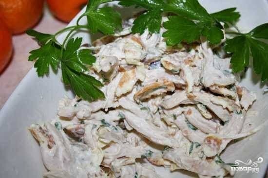 Mushroom salad