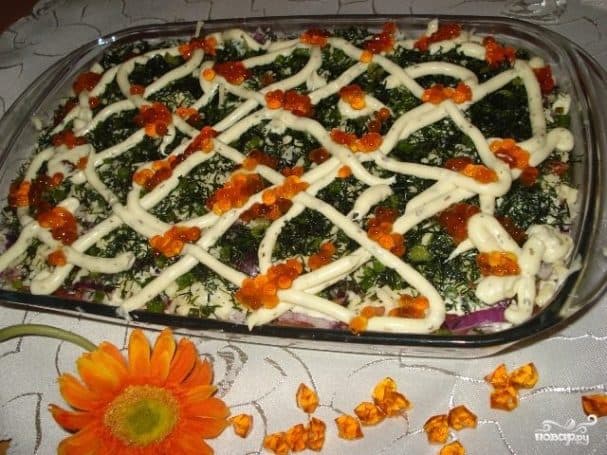 Layered salad