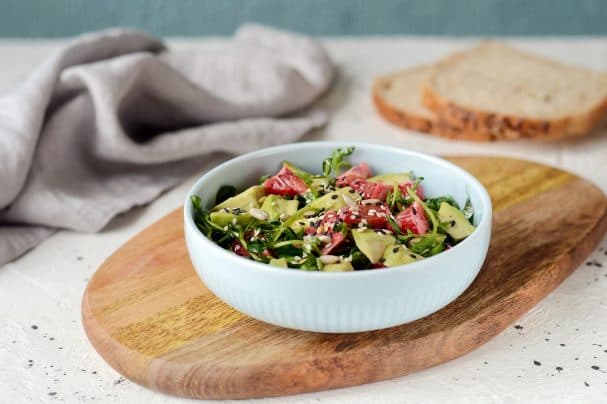 Avocado and ginger salad