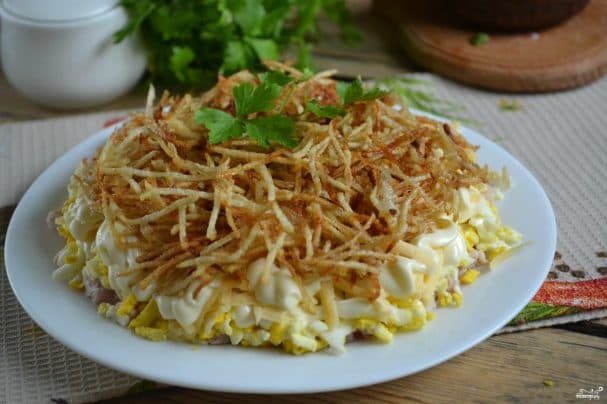 Potato Stick Salad