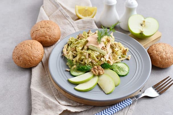 Salad with Chinese cabbage