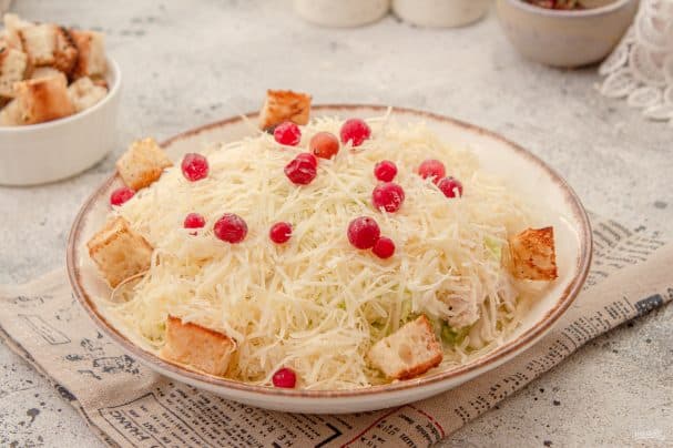 Салат з курыцай
