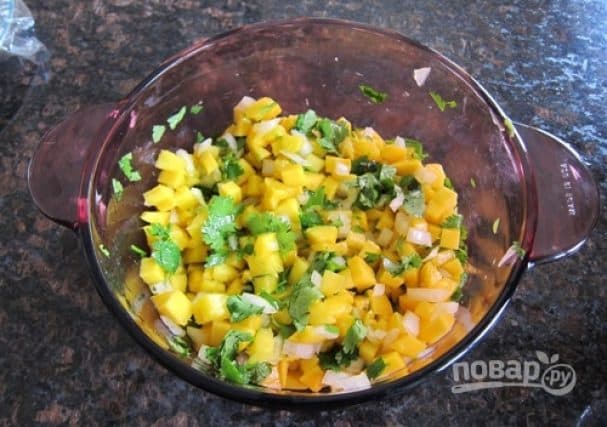 Mango and Greens Salad