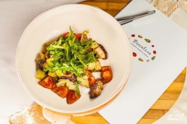 Octopus salad