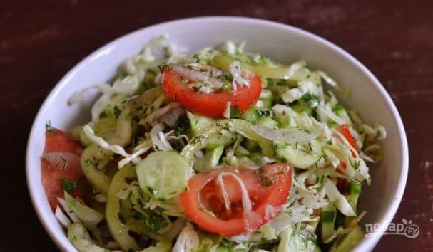 Салат з овочами
