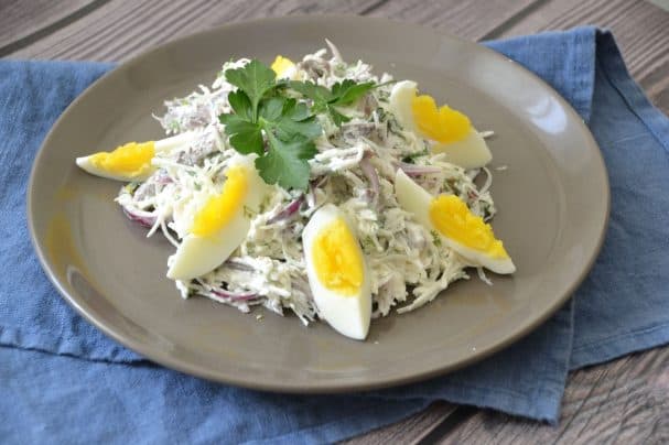 Beef and radish salad