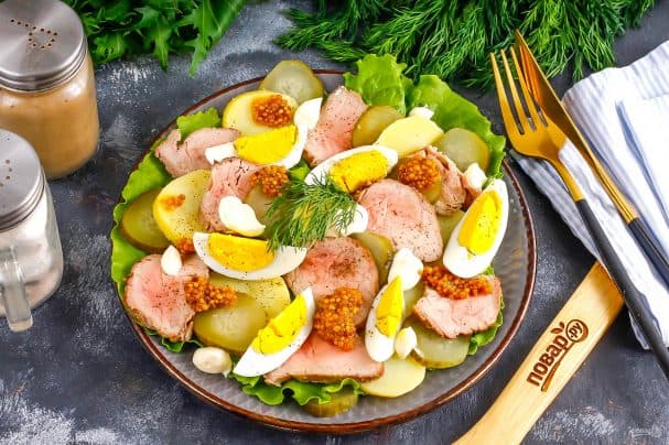 Beef salad