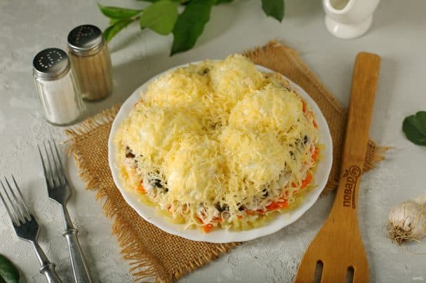 Mushroom salad