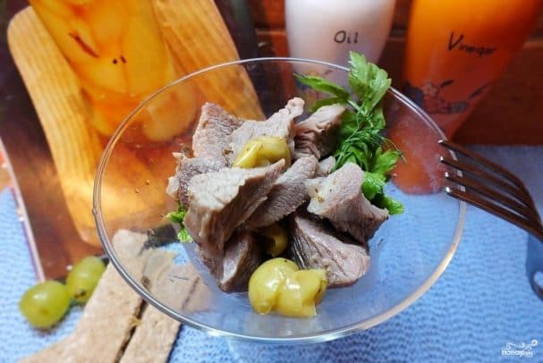 Beef salad