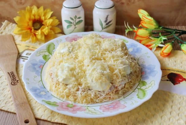 Салат с курицей