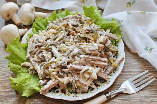 Tongue Salad