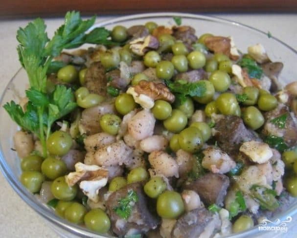 Mushroom salad