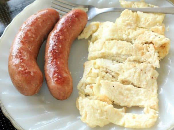 Сардельки жареные