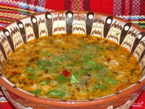 Сербская мясная чорба