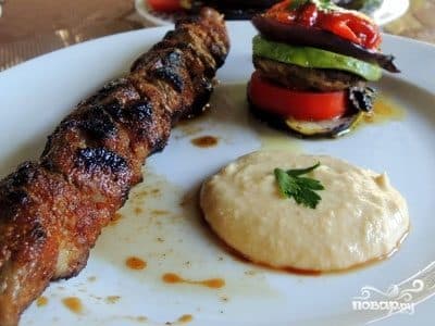 Шашлык з бараніны па-каўказску
