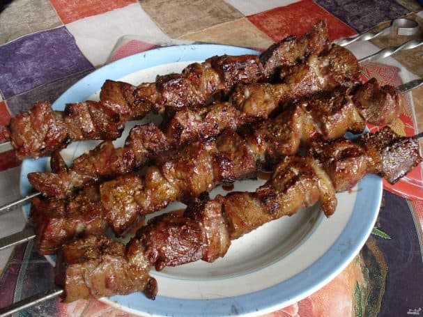 Beef Liver Shashlik