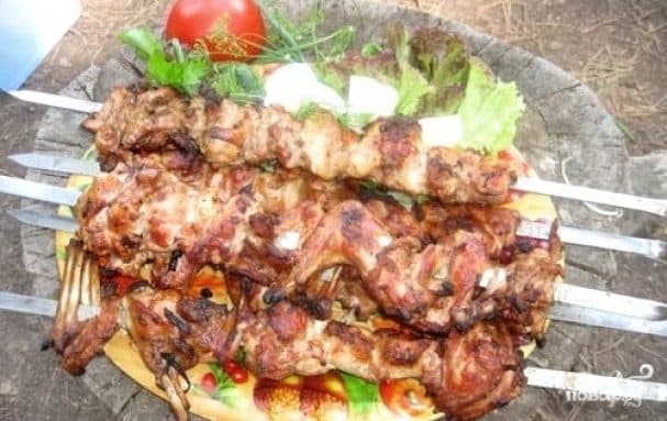 Шашлык з кроля