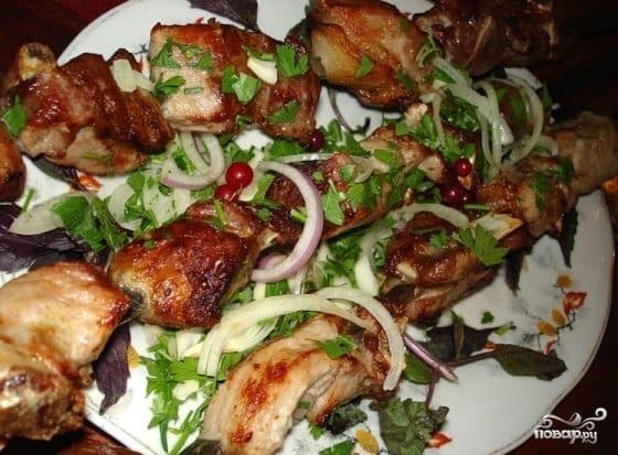 Nutria shashlik