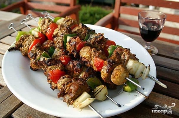 Шашлик по-абхазьки