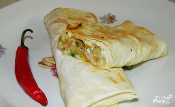 Fish Shawarma