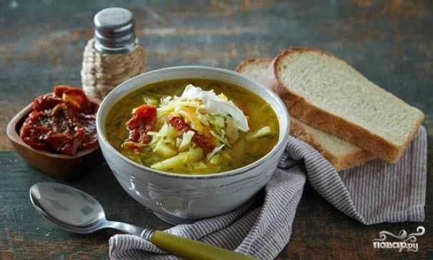 Щи с капустой