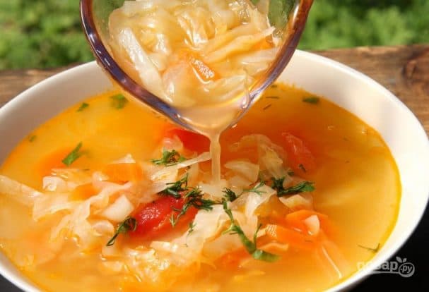 Sauerkraut soup