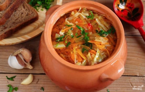 Шчы з мясом