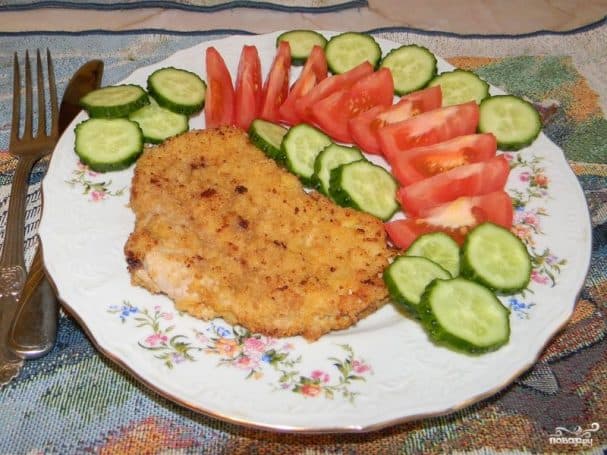 Breaded cutlet