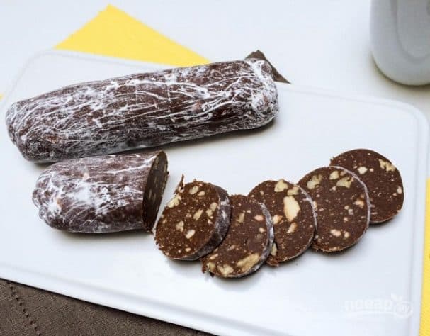 Chocolate sausage